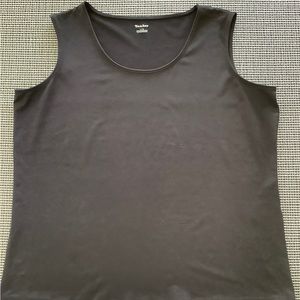 NWOT TanJay Basic Black Shell